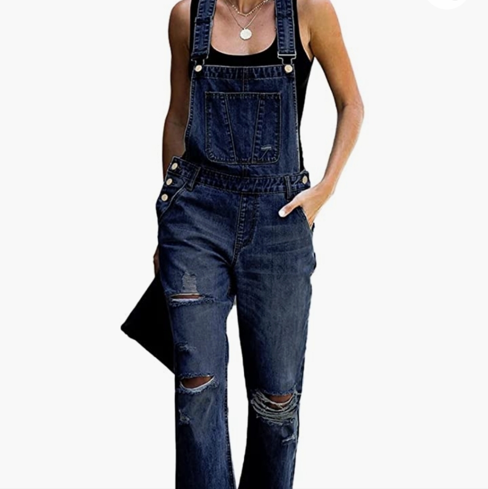 Denim Overalls